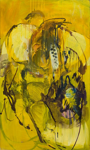 Becoming plant 155x80cm 2009